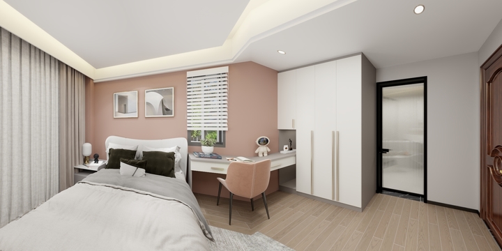 设计_柱-石龙别墅二层次卧-副本-装修设计方案