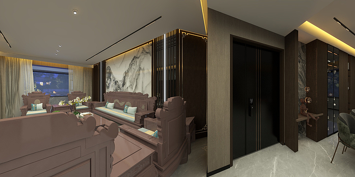 全案设计*小强-城市公馆66-装修设计方案