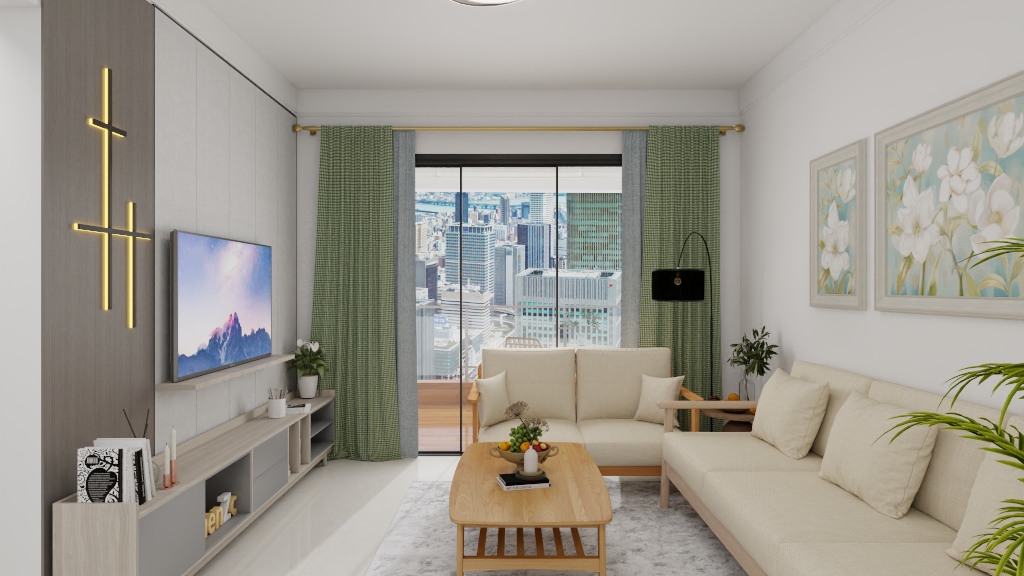 姝JhfD-海岸国际酷家乐-装修设计方案