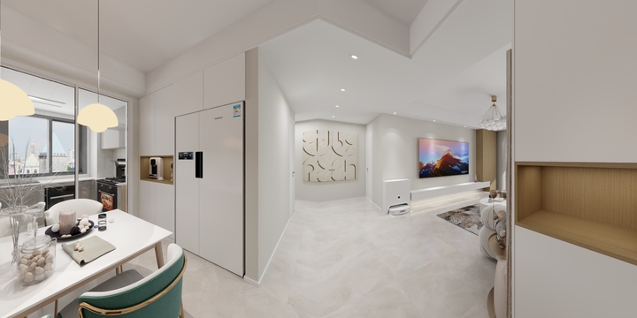 摩克曼设计工作室88万家橱柜衣柜-冠生园1号楼-装修设计方案