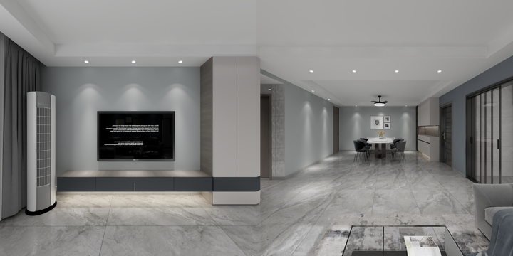 济南装修小刘-2023北桥山景苑01户-三室-装修设计方案