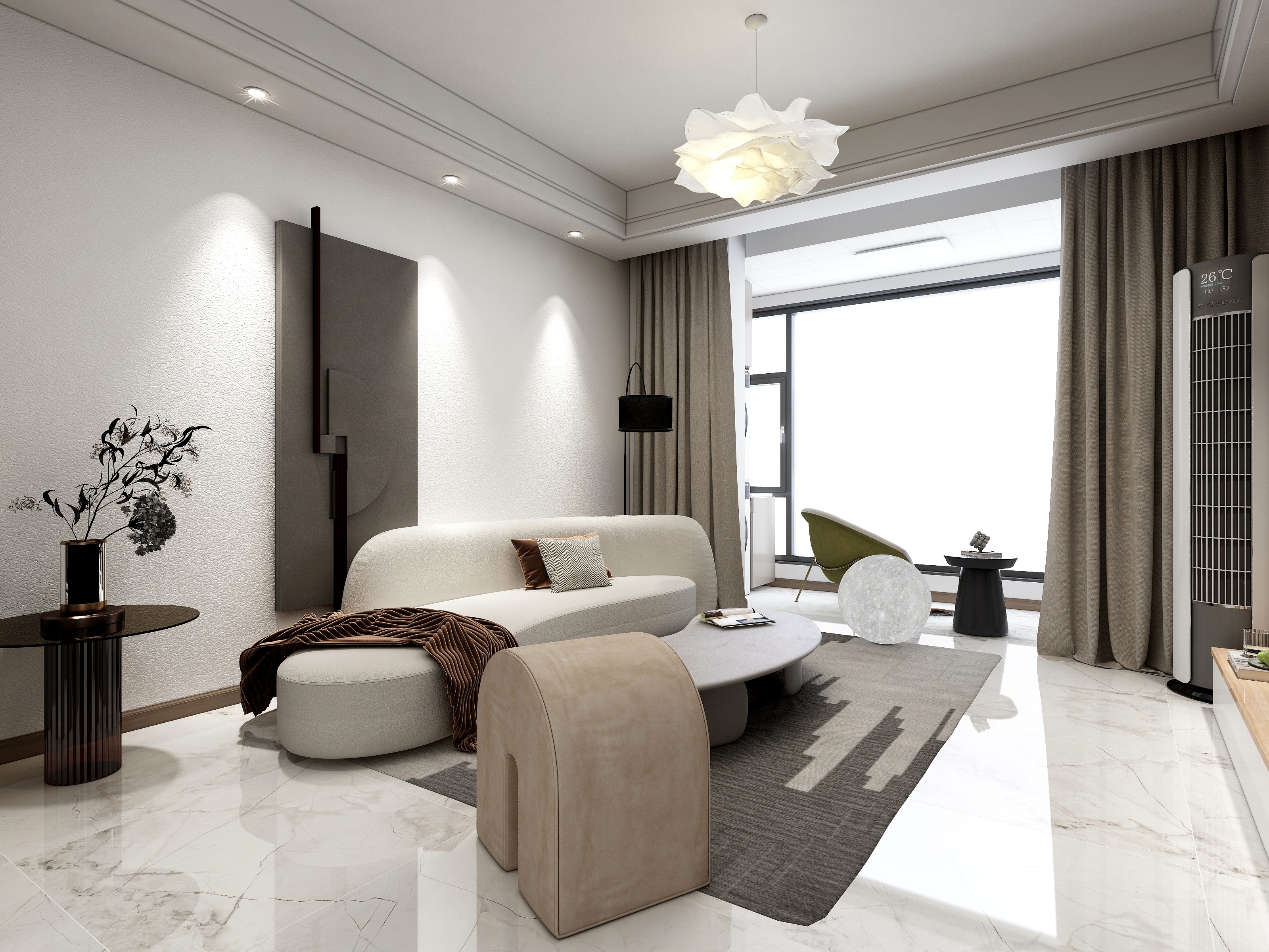 柒十aGcF-98㎡3室-装修设计方案