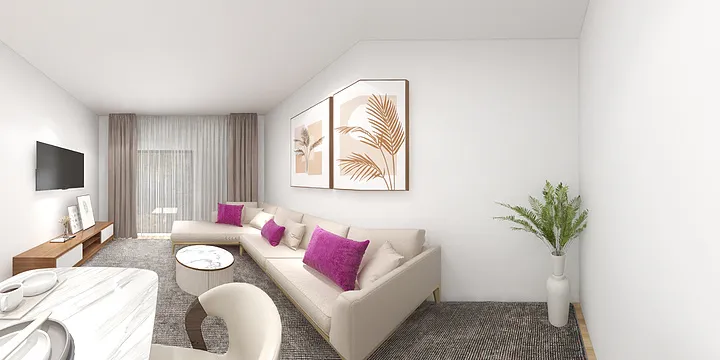 Nerma的装修设计方案:Living room