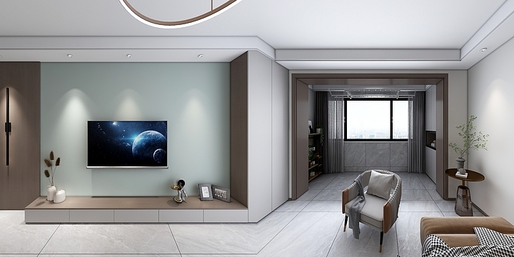 酒泉雅枫装饰设计总监一薛军-南关小区-装修设计方案