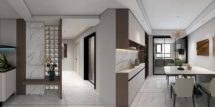 酒泉雅枫装饰设计总监一薛军-【现代轻奢】瀚海明珠29-装修设计方案