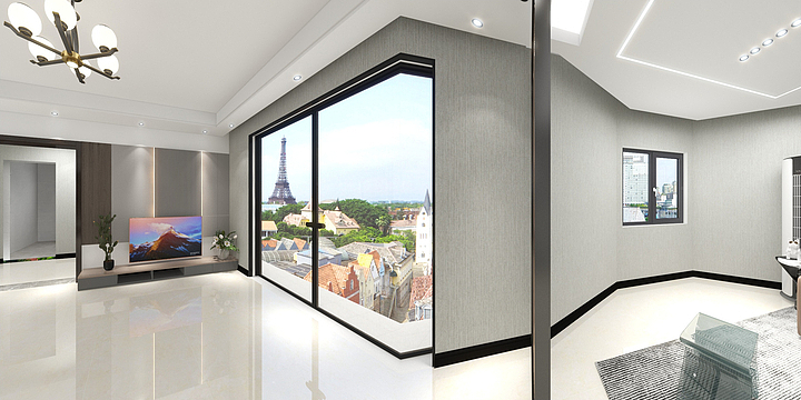 七月设计工作室-李寨-装修设计方案