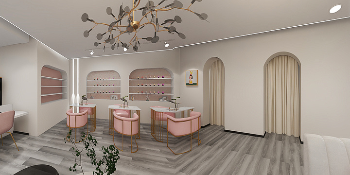 鑫天伟业CtGl-店铺-装修设计方案