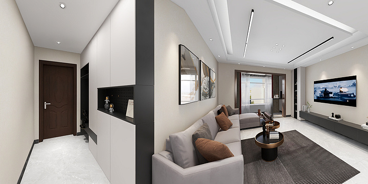 凛泽-万科城-装修设计方案