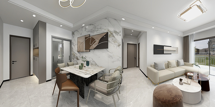 亿程装饰工程-3栋1003-装修设计方案