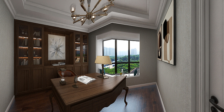 徐峻-126㎡3室-装修设计方案