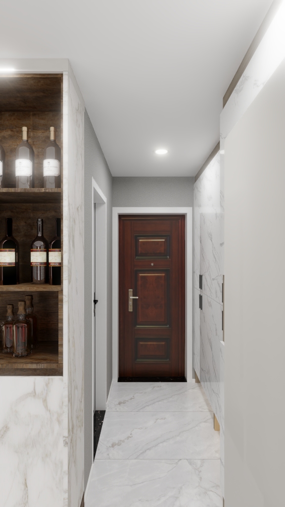 西安沈少-美美佳园65-装修设计方案