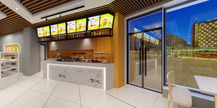 银川沙蜥智能装饰-水果店(天和苑-装修设计方案