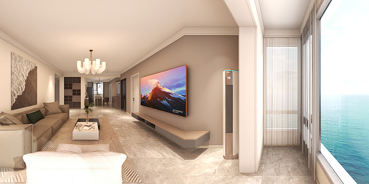 刘占峰-西湖锦苑167简约-装修设计方案