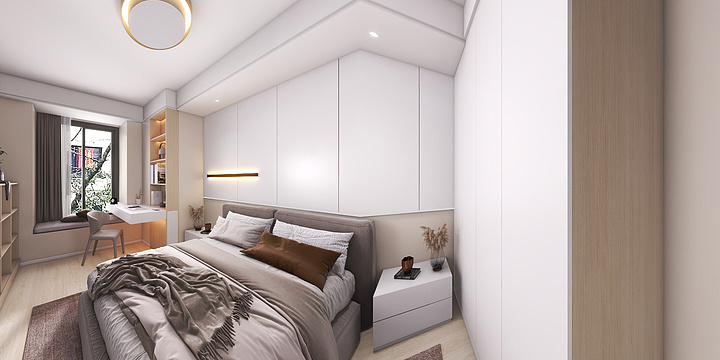 哇哦设计-城市桂冠-装修设计方案