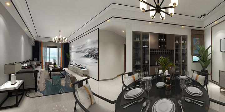 Mr杨13727146760-星汇半岛4-1-1304-装修设计方案