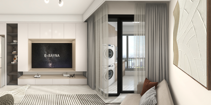 WMH空间设计-鸿栖台A户型平面方案二-装修设计方案