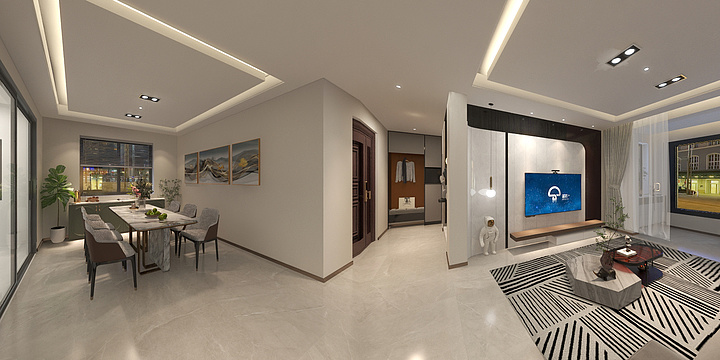 设计师伟哥-WANG阳光嘉园  -装修设计方案