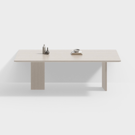 Modern Creamy Dining Table