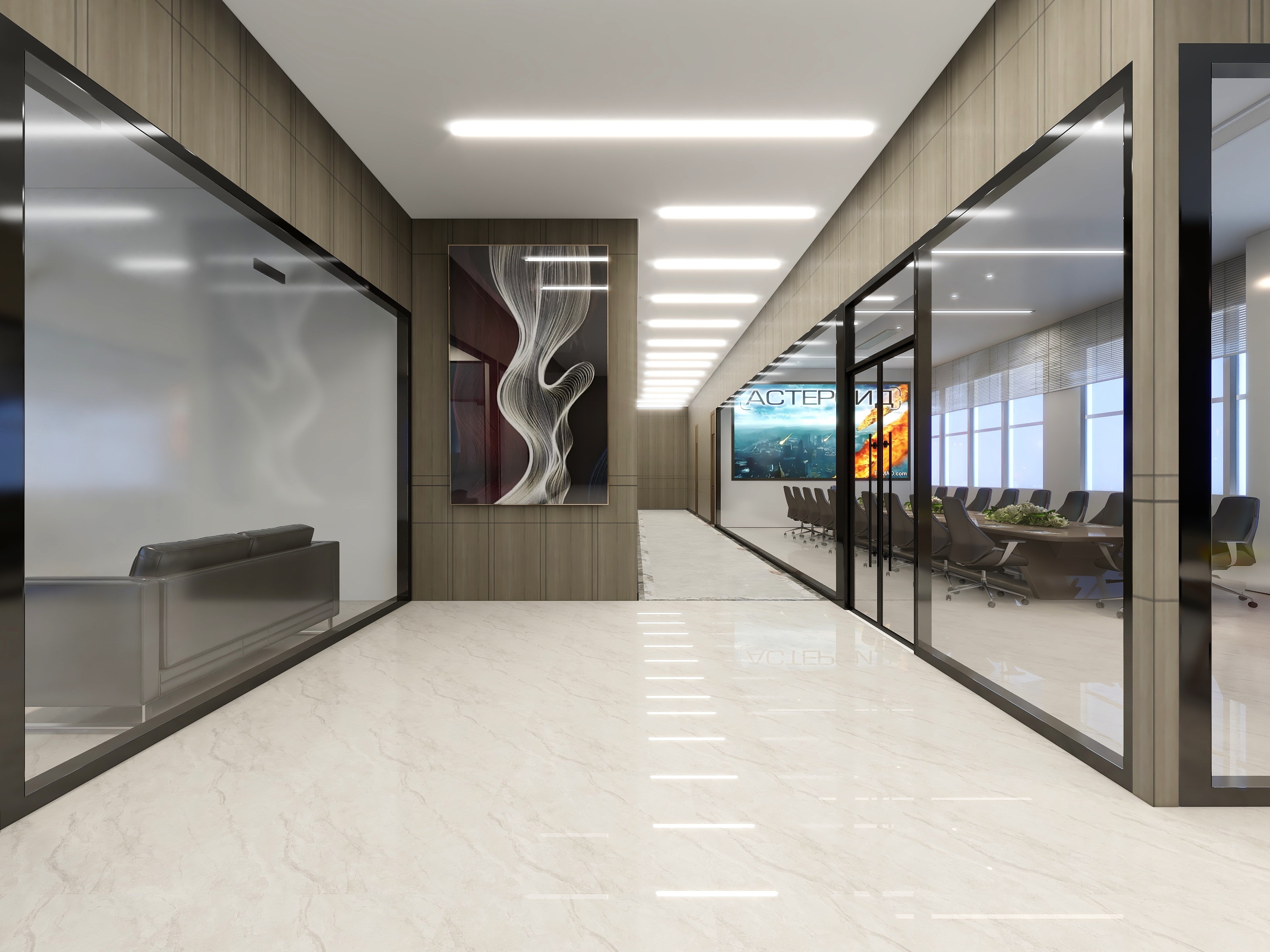 AAA薄荷空间设计-礼嘉办公楼设计与施工-装修设计方案