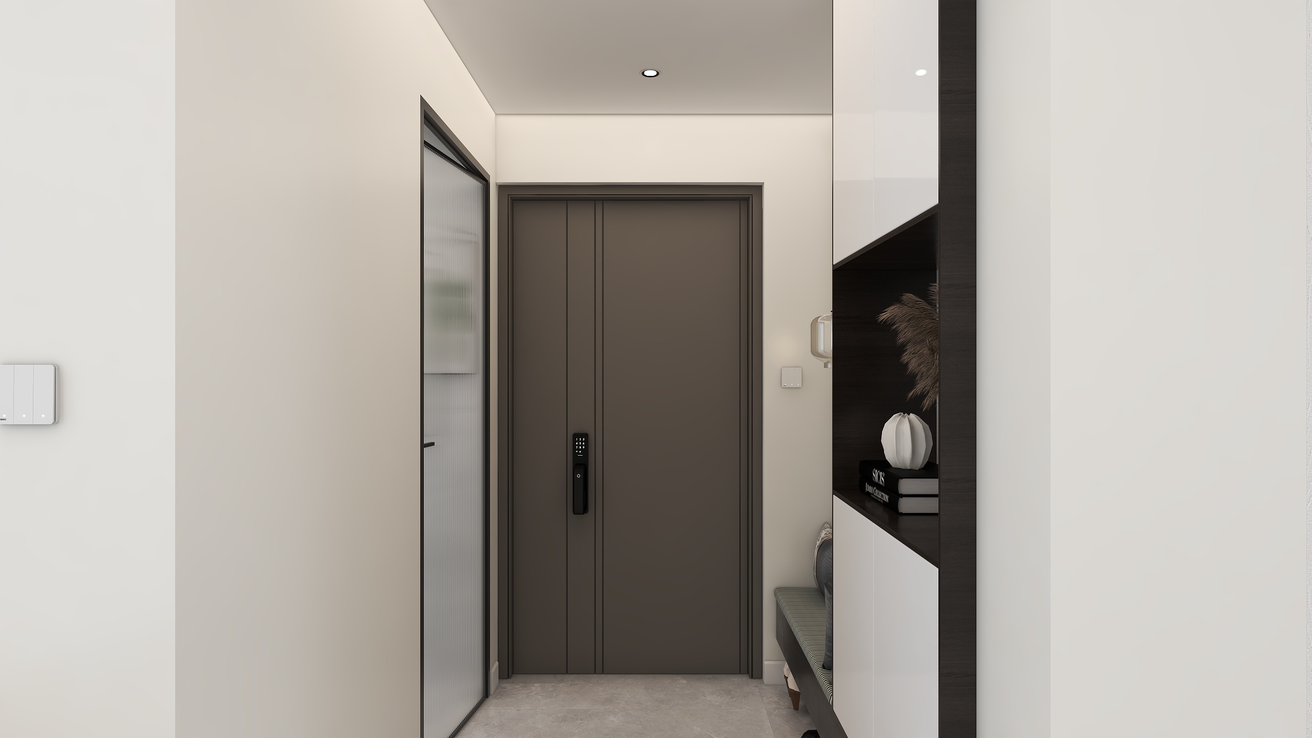 甫哈-海悦汇成现代简约103㎡3室-装修设计方案