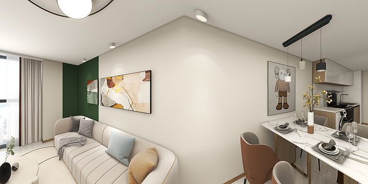 清风亦染人间愁-智慧谷生活城-装修设计方案