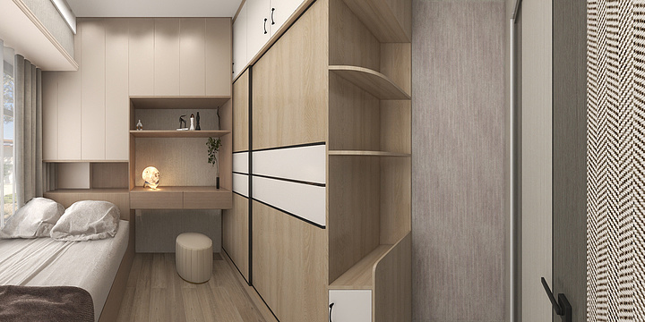 o2Y·18.o-万丰海岸城臻园602 1802家装-装修设计方案