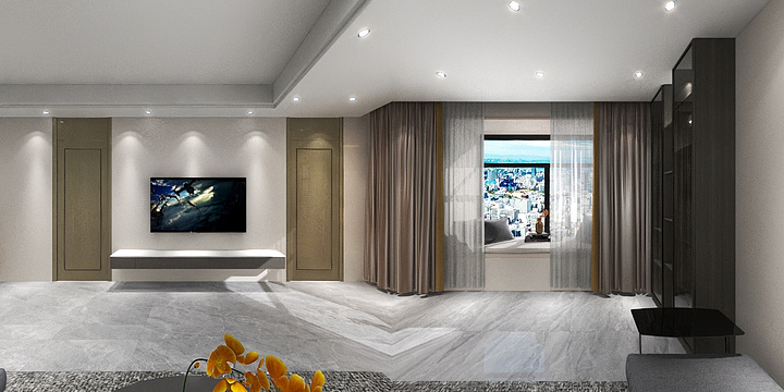 浮梦a-天御华府1号楼17楼东户-装修设计方案