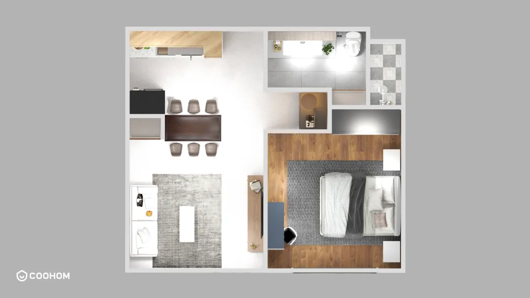 davidharlyrp的装修设计方案:Apartment