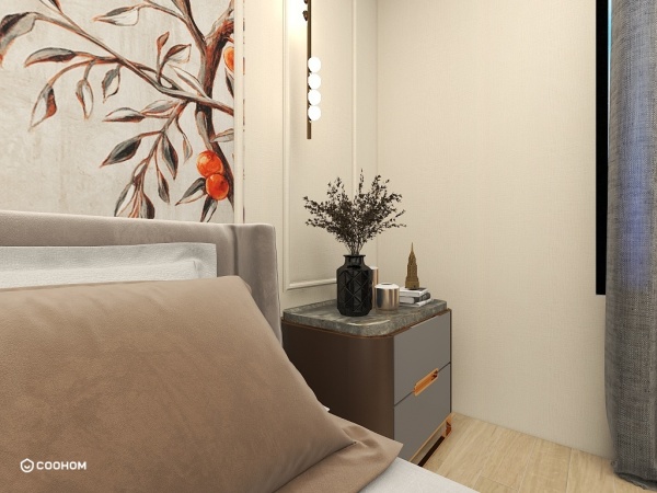 Heba Ali 303的装修设计方案bed room 