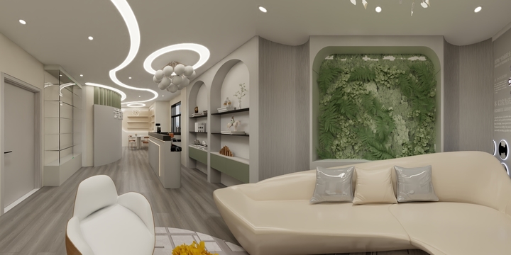 设计师小姣-美容院-装修设计方案