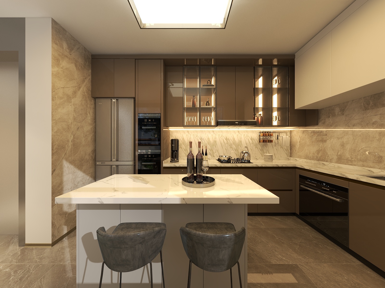 全案设计---------桃源里负一楼-装修设计方案