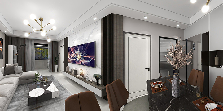 .Dy.-万科大都会-装修设计方案