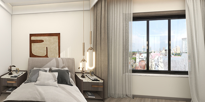 珠海斗门华宁装饰-二爹自建房-装修设计方案