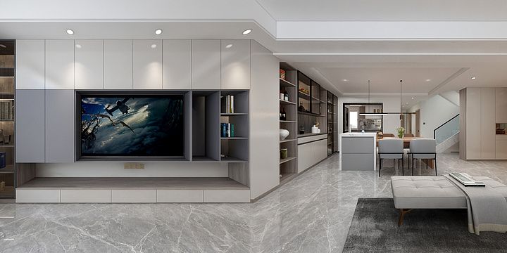 大梦千秋-跃层-装修设计方案