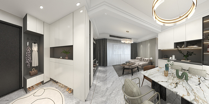 柚方知有-雍华府-装修设计方案