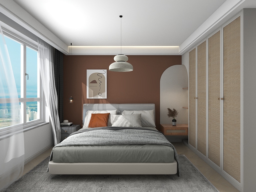 意點设计-3-奶油风完整案例-装修设计方案