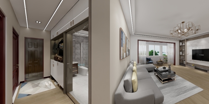 闫芳sJFN-民福佳园小区8#-1-302-装修设计方案