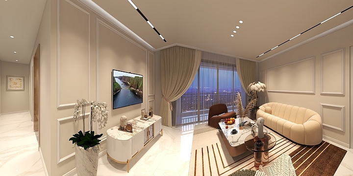 室内设计老廖-花曼里-装修设计方案