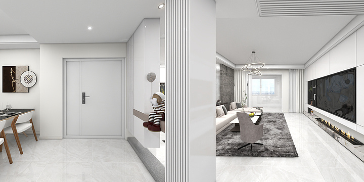 壹玖壹捌装饰-武功怡心檀香府176-装修设计方案