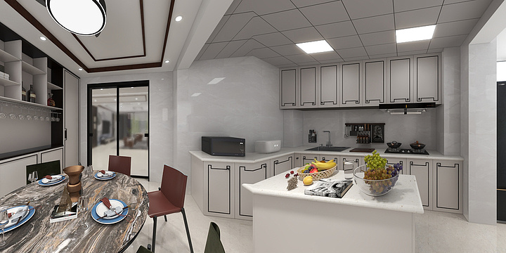 卓邦装饰~-阳光花城-装修设计方案