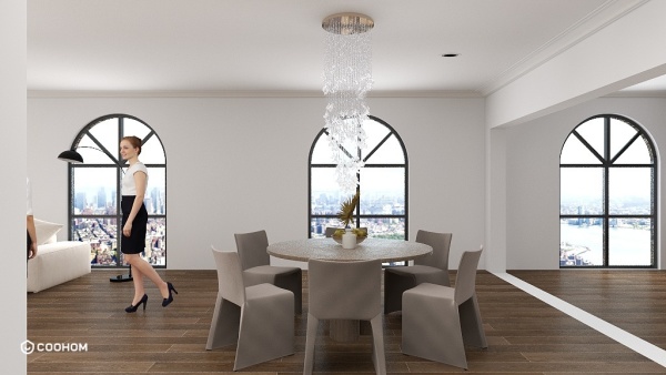 Aliki的装修设计方案Greenwich Street apartment
