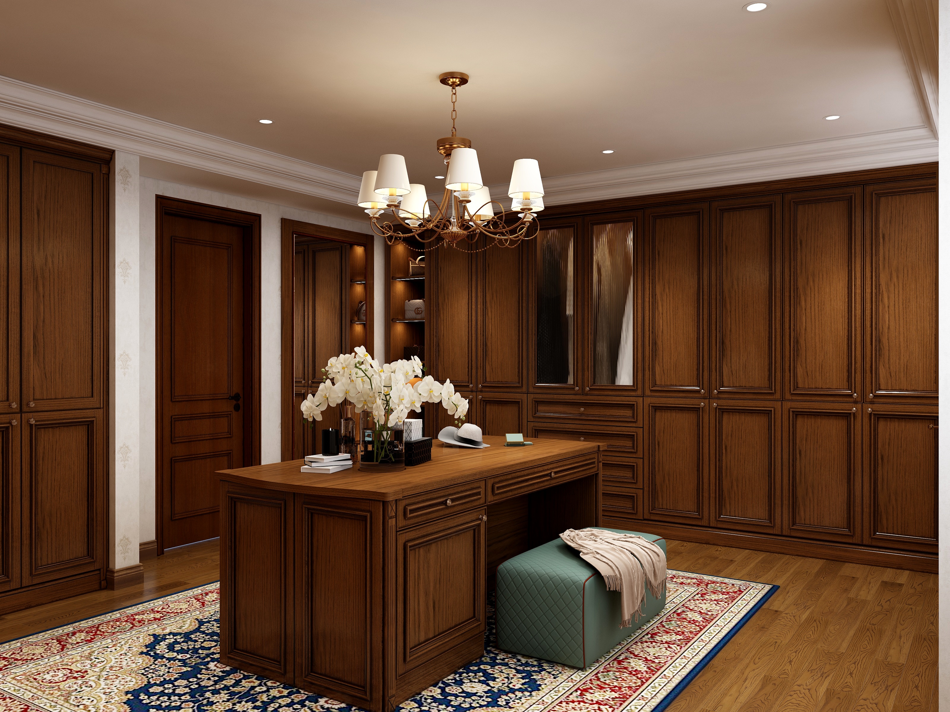 181墨工-美式衣帽间-装修设计方案