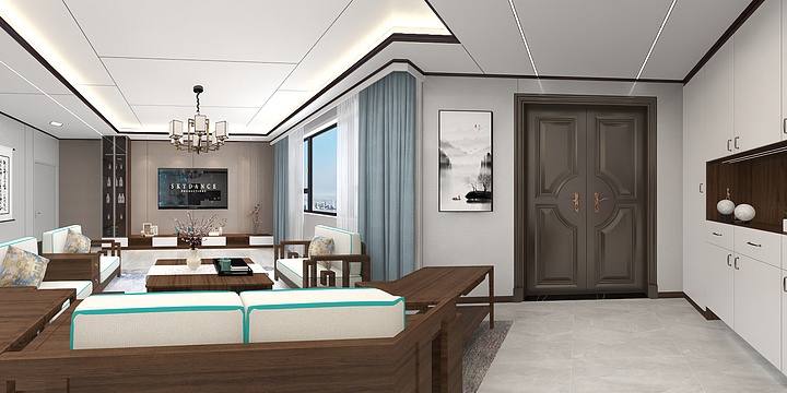 mz吴涛-张叔（陇东市场自建房）顶墙柜定制-副本-装修设计方案