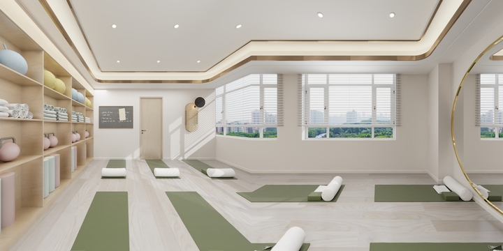 sky小飞-艺巢装饰--瑜伽馆-装修设计方案