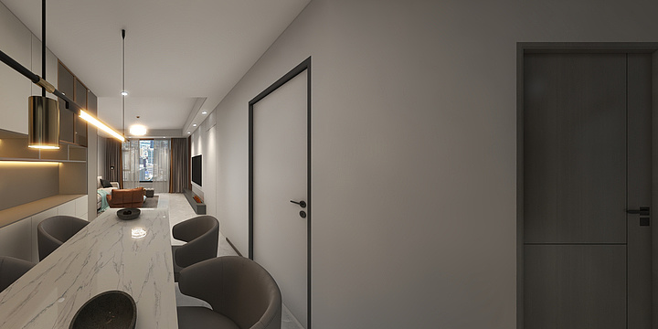 夏茂容-现代简约8-装修设计方案