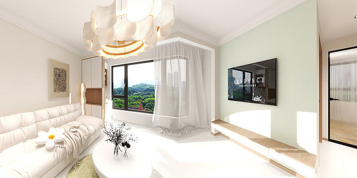 草图设计吧-东城豪庭丹姐-装修设计方案