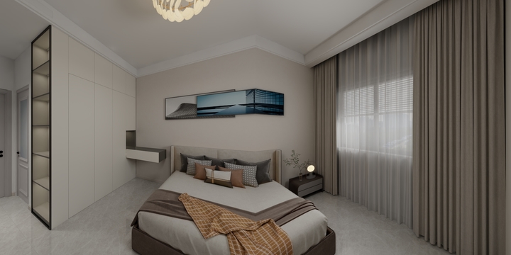 润胜装饰-501 简约-装修设计方案