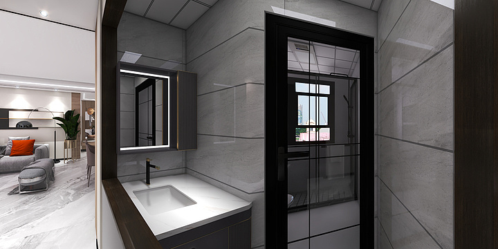 阿福工作室-万里哥115-副本-装修设计方案