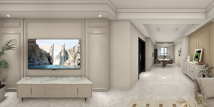 二木森-书香大院-美式小资-装修设计方案