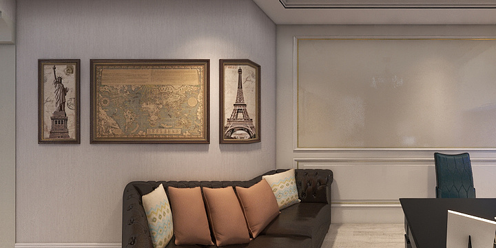 设计师一范龙强-定制专业等级考核户型-副本-装修设计方案